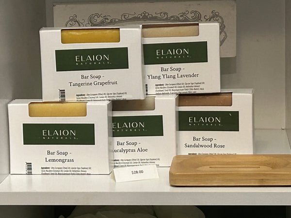 Bar Soaps & Bamboo Dish